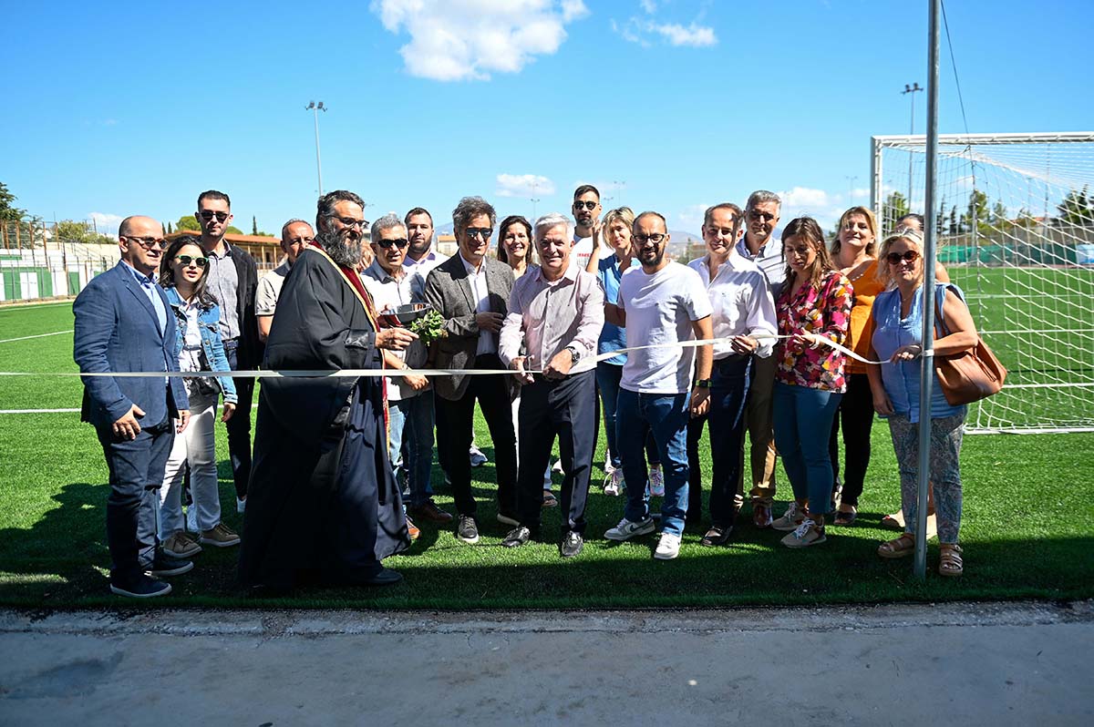 Δήμος Παιανίας: Εγκαινιάσθηκαν τα γήπεδα στο ΔΑΚ Παιανίας - Ισίδωρος Μάδης: Δημιουργούμε νέες αθλητικές υποδομές στον δήμο μας