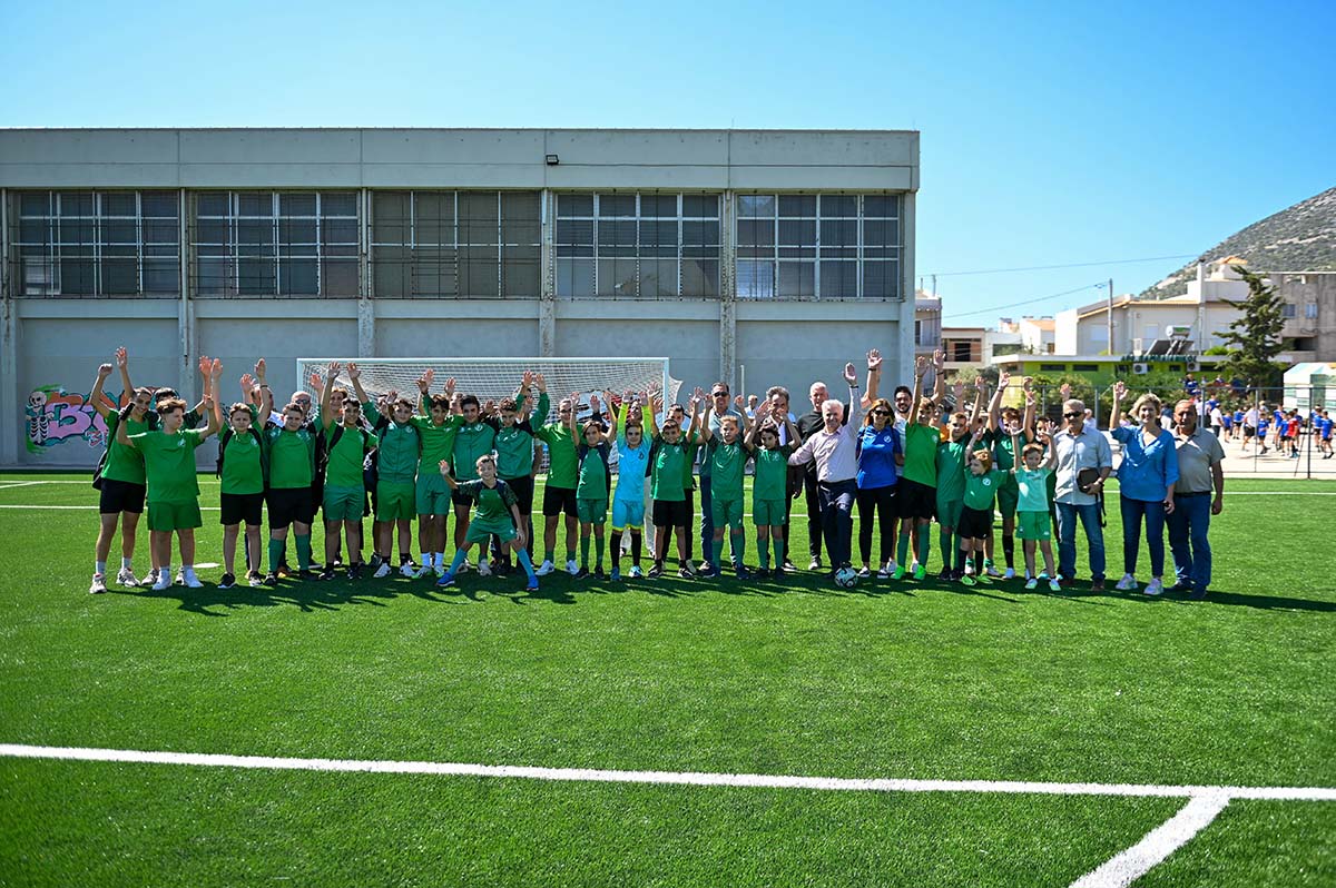 Δήμος Παιανίας: Εγκαινιάσθηκαν τα γήπεδα στο ΔΑΚ Παιανίας - Ισίδωρος Μάδης: Δημιουργούμε νέες αθλητικές υποδομές στον δήμο μας