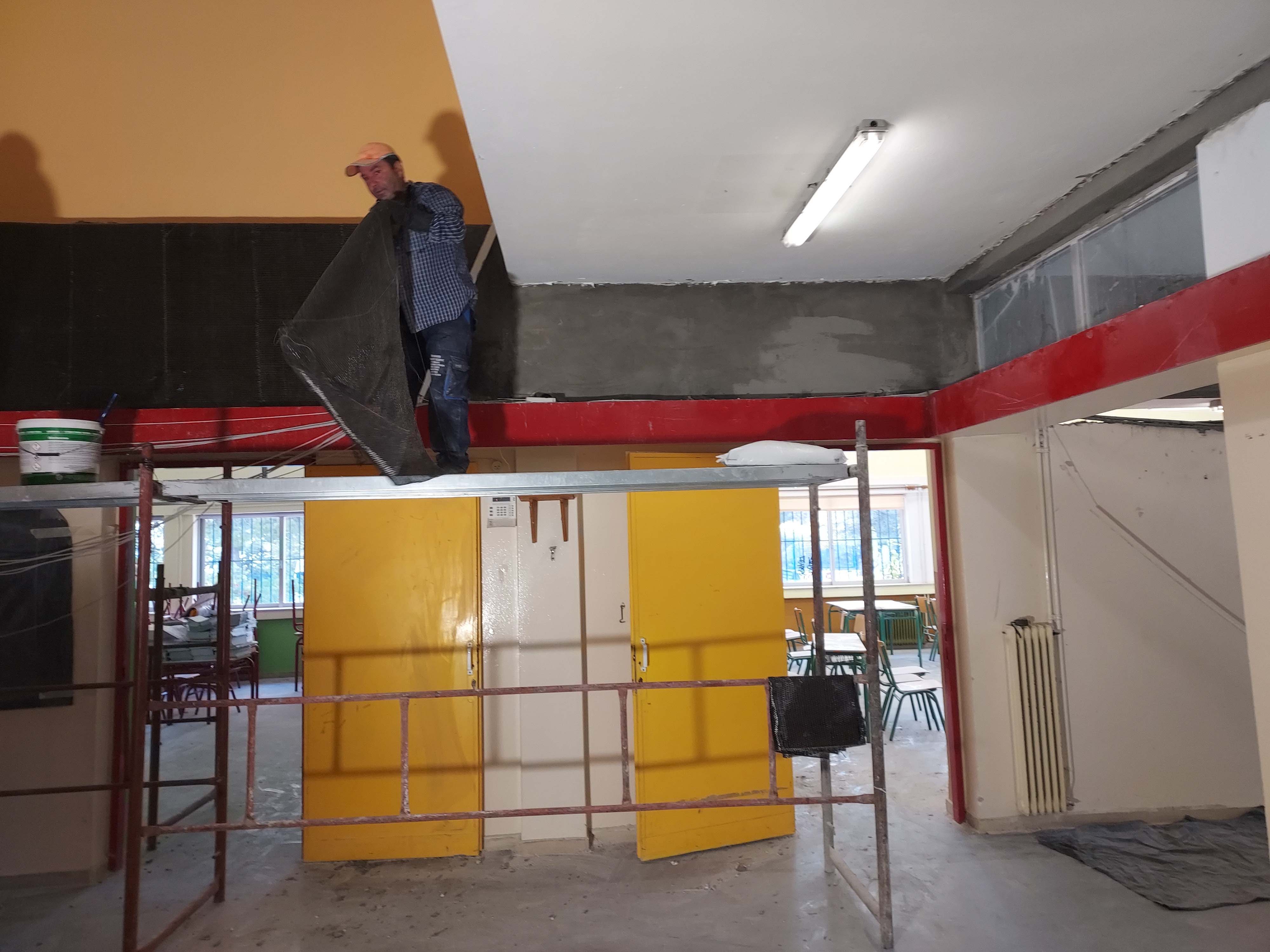 Δήμος Παιανίας: Σε εξέλιξη οι εργασίες ενίσχυσης του κτιρίου στο 3ο Δημοτικό Σχολείο Παιανίας